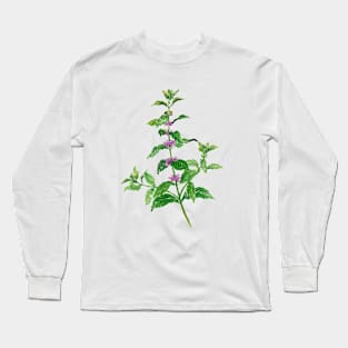 December 21st birthday flower Long Sleeve T-Shirt